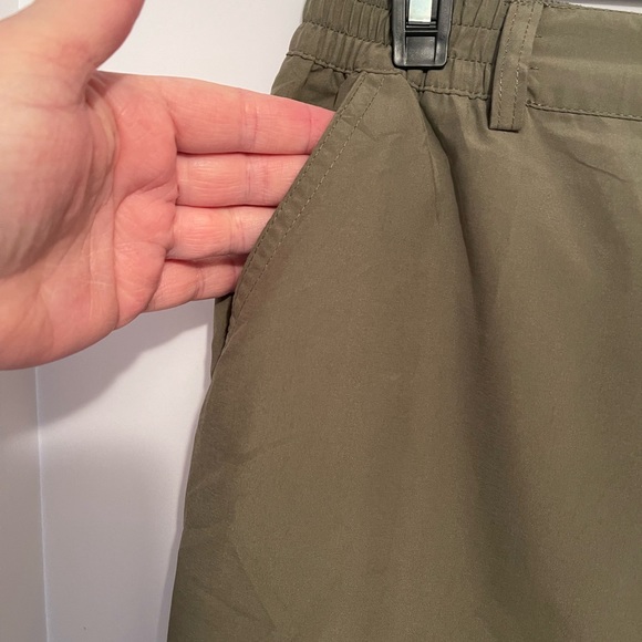 Mian Classic Collection Elasticated waist Cargo Short/Pants Size M Army Green - Picture 3 of 7